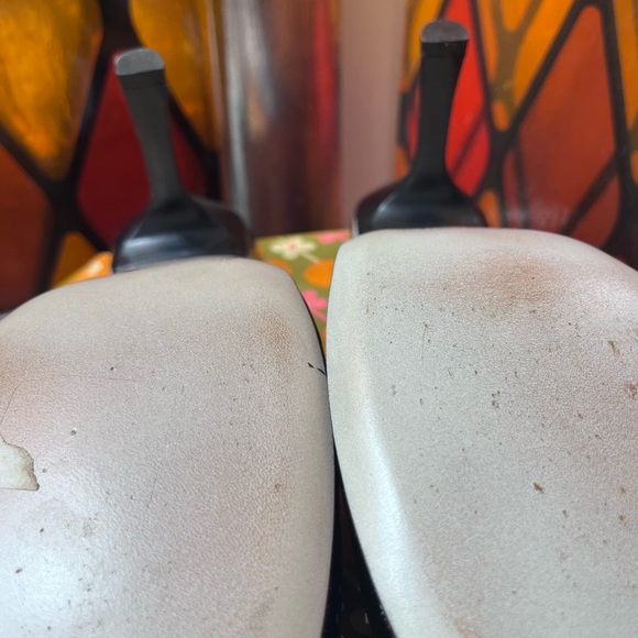 Chic size 8 Black Mules with Bow by Materia Prima - Picture 9 of 14